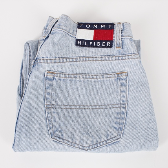 tommy hilfiger light wash jeans